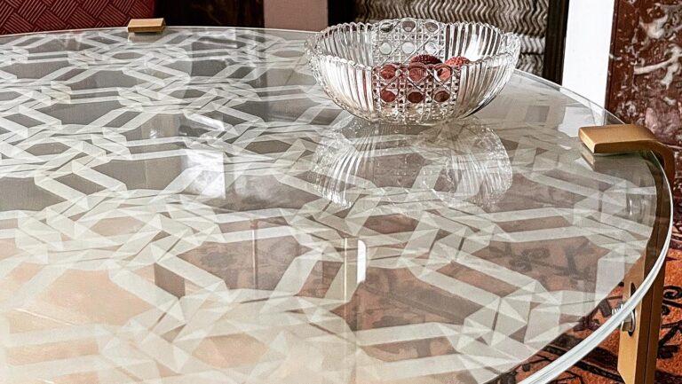 Plateau de table basse